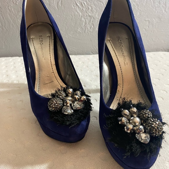 BCBG Scottie Royal Blue Stiletto - Picture 2 of 16